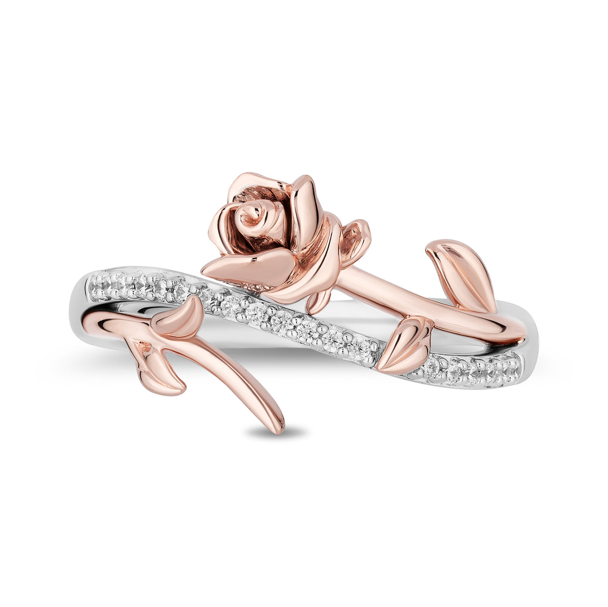 Enchanted Disney Fine Jewelry 14K Rose Gold Over Sterling Silver
