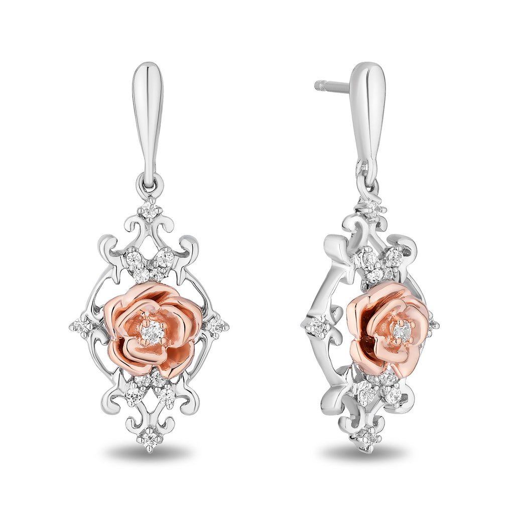 Disney Parks 18k rose gold Sterling 2024 Earrings