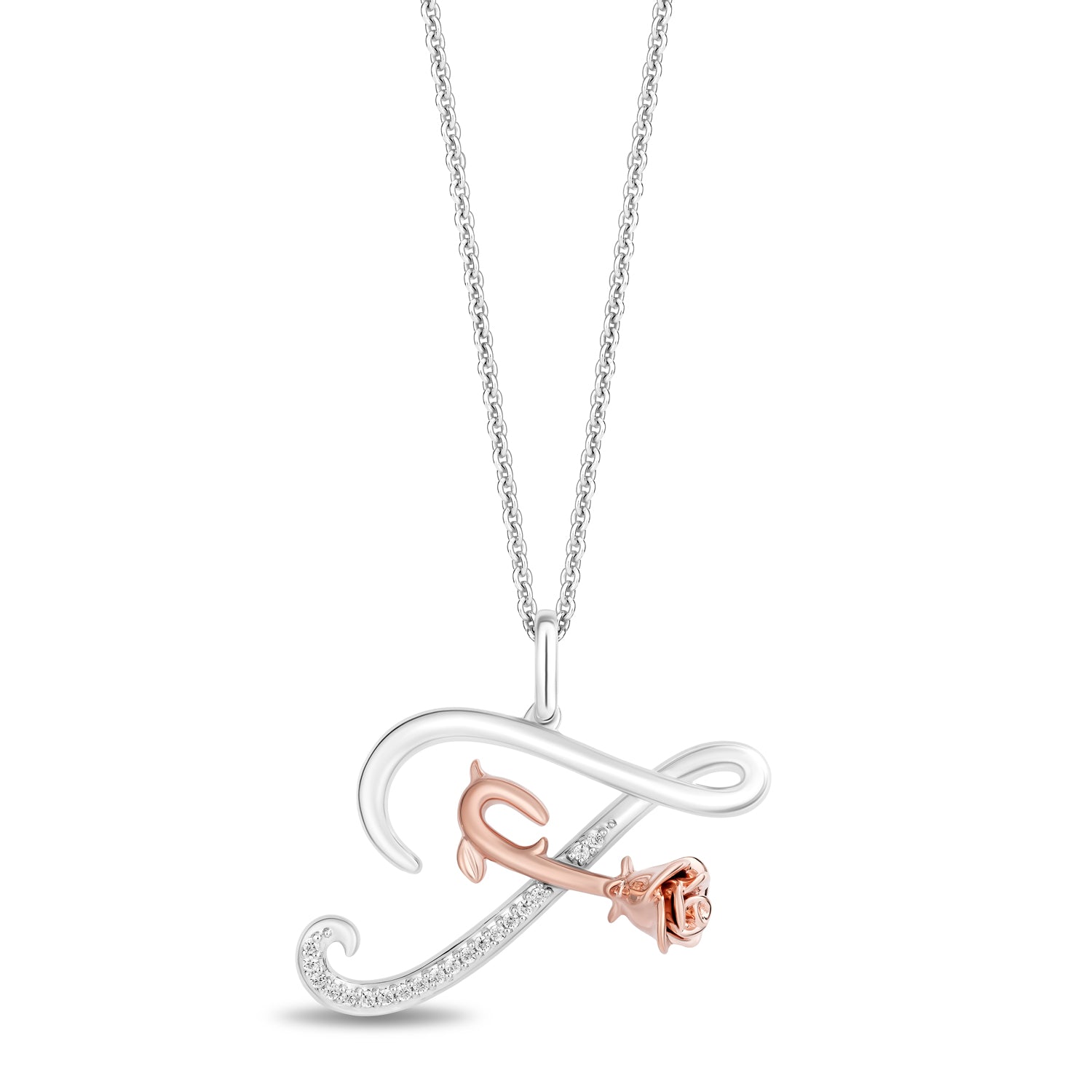 Disney letter clearance necklace