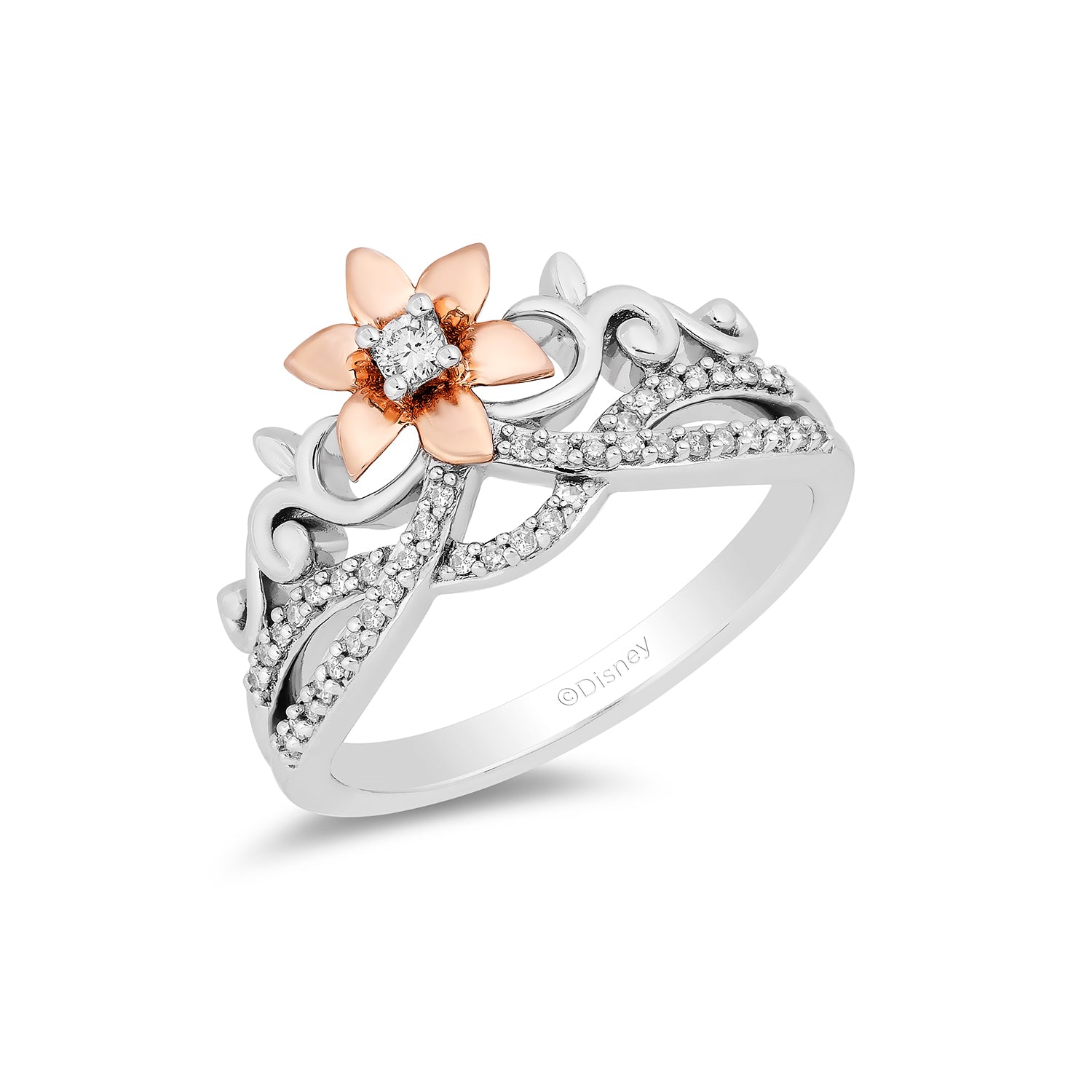 Yellow & White Gold Fashion Ring – Gold Star Jewellers