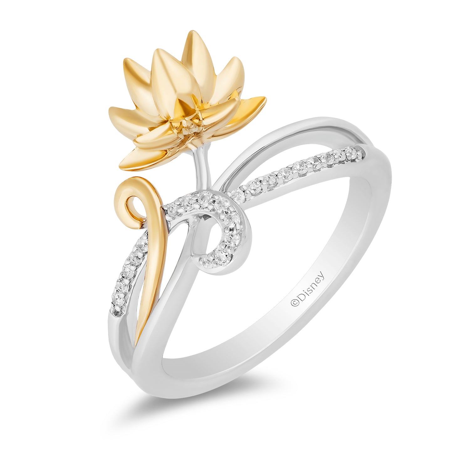 Lotus Flower Ring, Spiritual Ring, Lotus Ring, Lotus Flower, 10K Solid Gold  Floral Ring, Gifts for Her, Dainty Cute Flower Ring - Etsy
