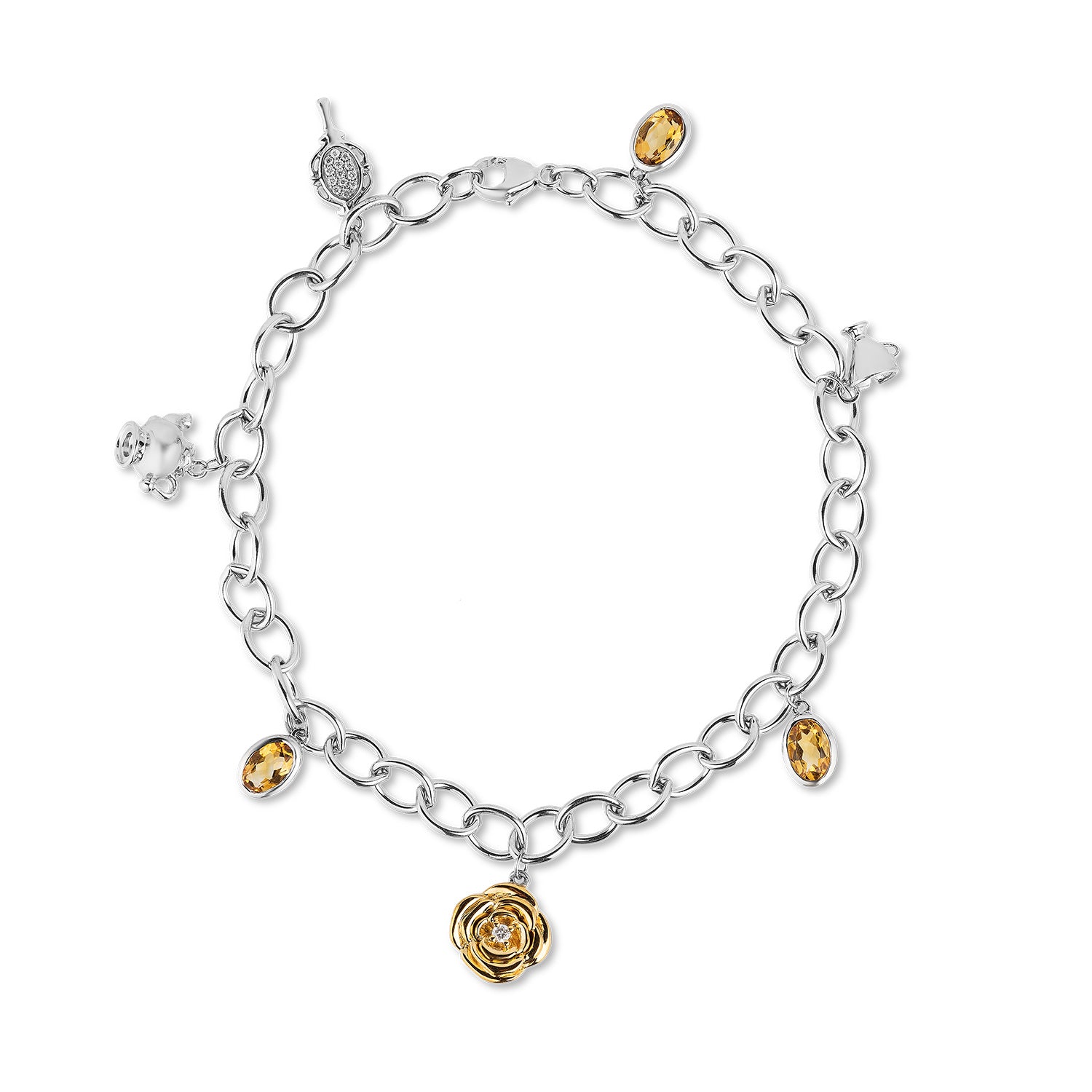 22 Karat Gold Charm Bracelet  Jewelry bracelets gold, Gold