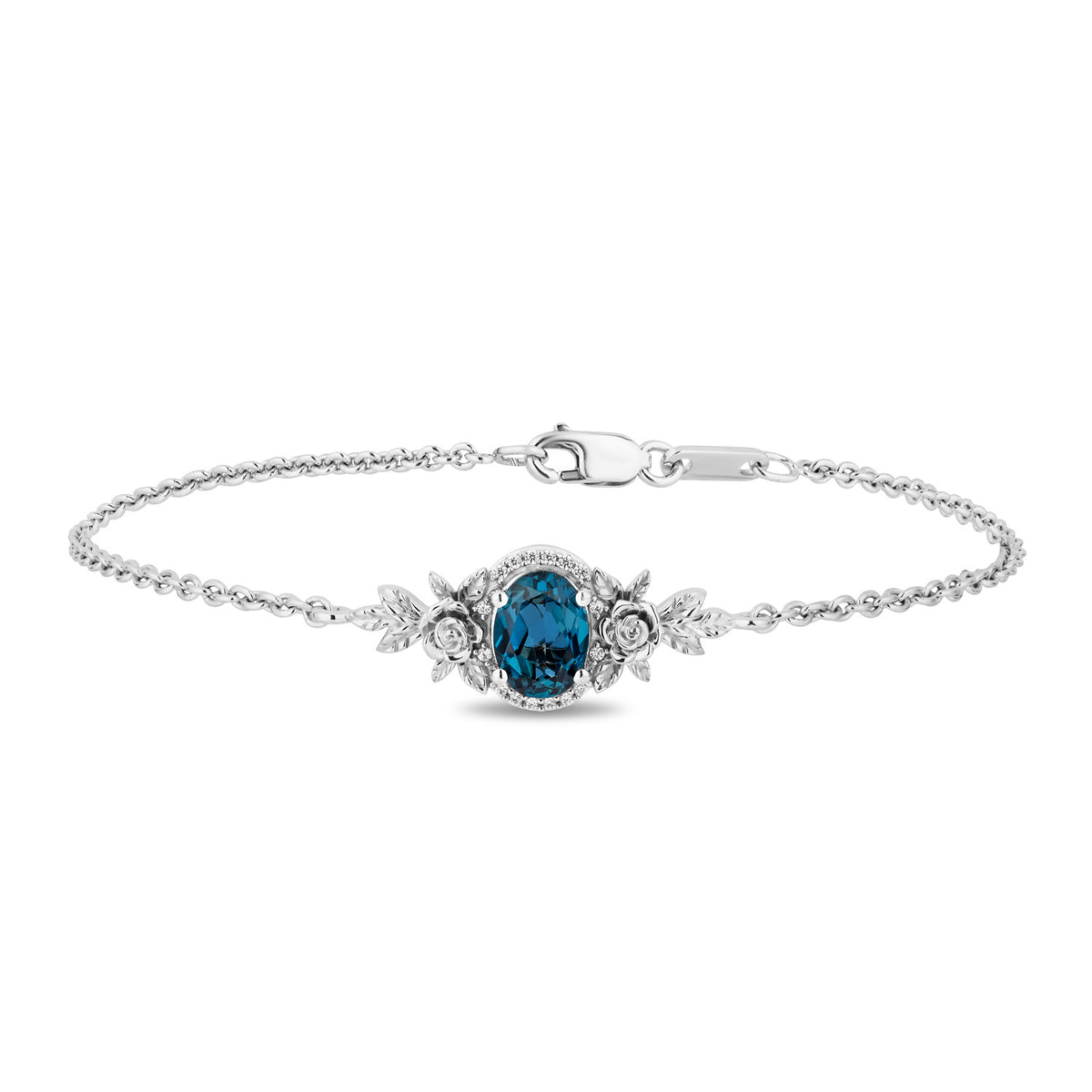 London Blue 2024 Topaz Bracelet London Blue Topaz Jewelry Gemstone Bracelet Gemstone Jewelry