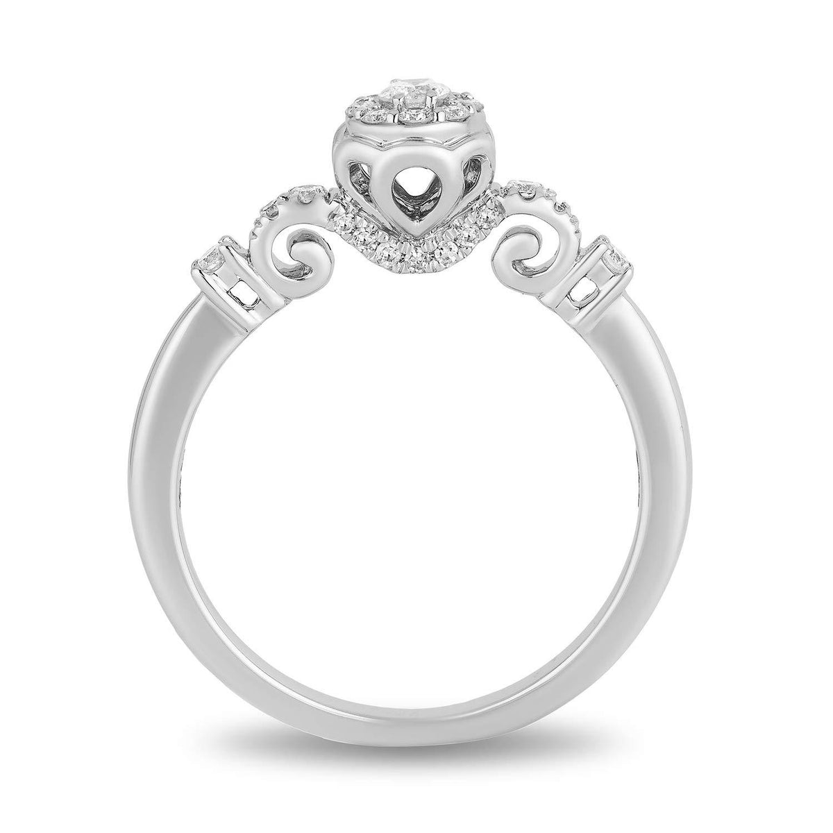 Cinderella carriage on sale engagement ring