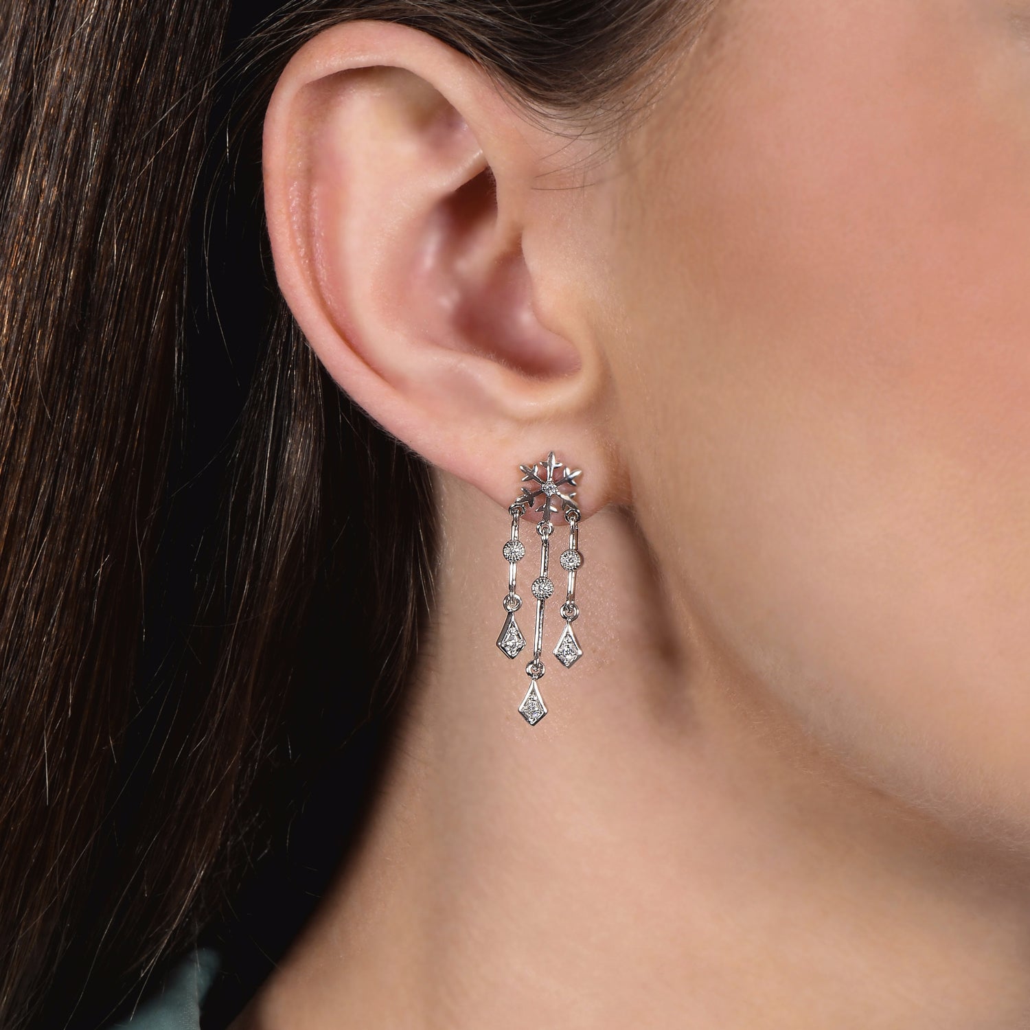 Buy Earrings Elsa Frozen in Fimo Polymer Clay Online in India  Etsy