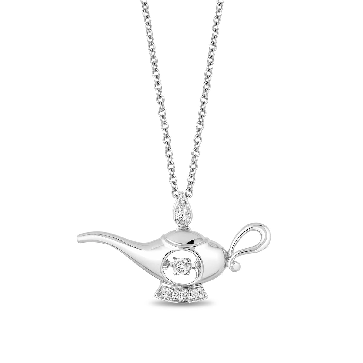 Disney aladdin clearance genie lamp necklace