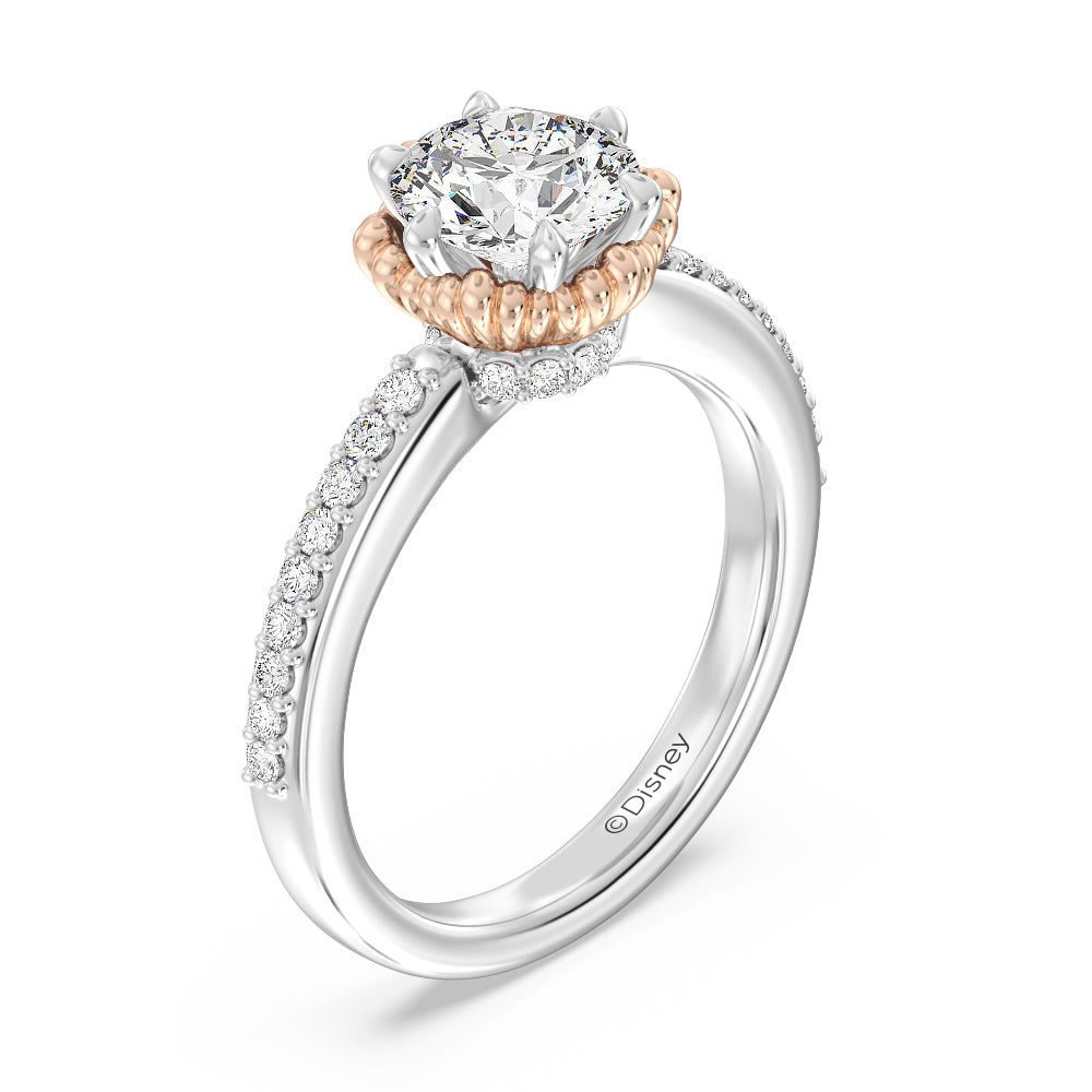 Enchanted Star Lab Grown Diamond Ariel Seashell Engagement Ring – Enchanted  Disney Fine Jewelry