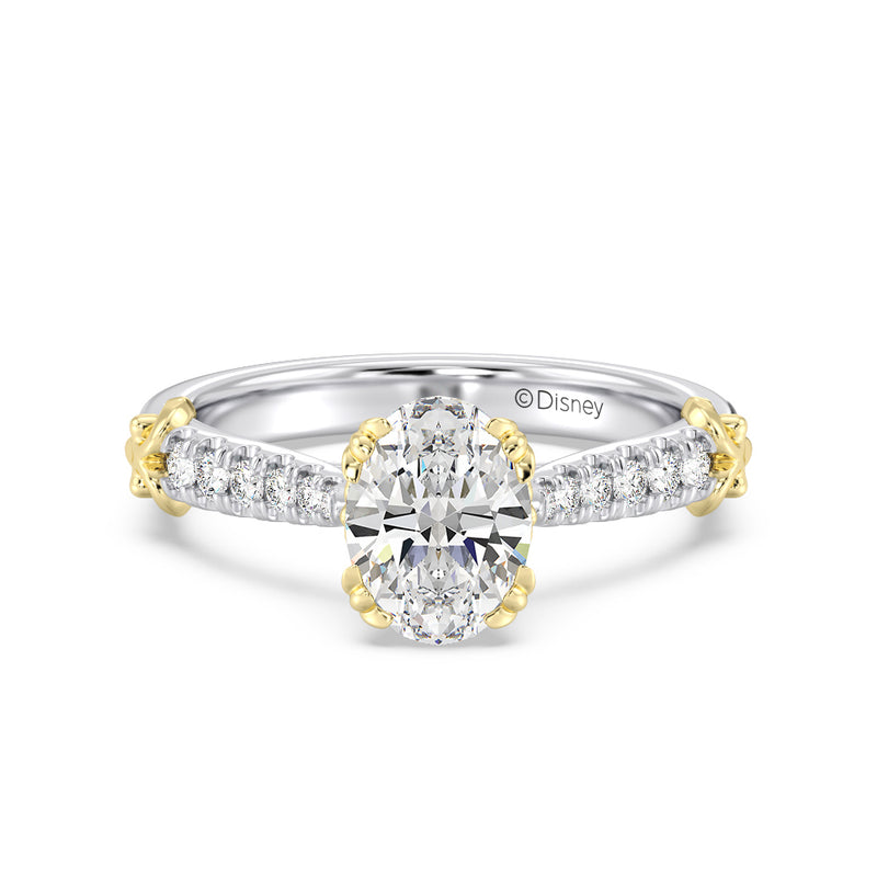 Enchanted Star Lab Grown Diamond 14K Gold Aurora Engagement Ring ...