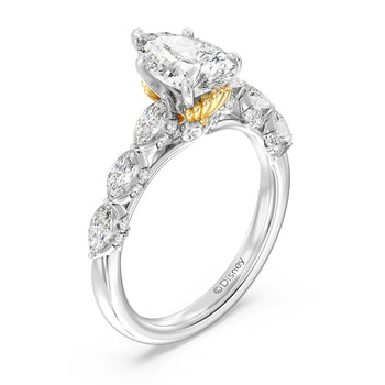 Enchanted Star Lab Grown Diamond Ariel Seashell Engagement Ring – Enchanted  Disney Fine Jewelry