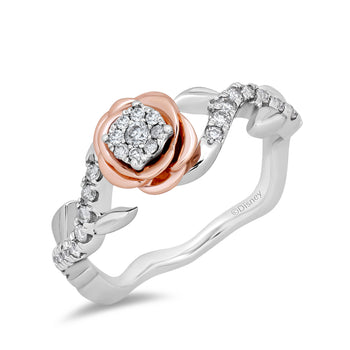 Women's rose gold hot sale promise rings