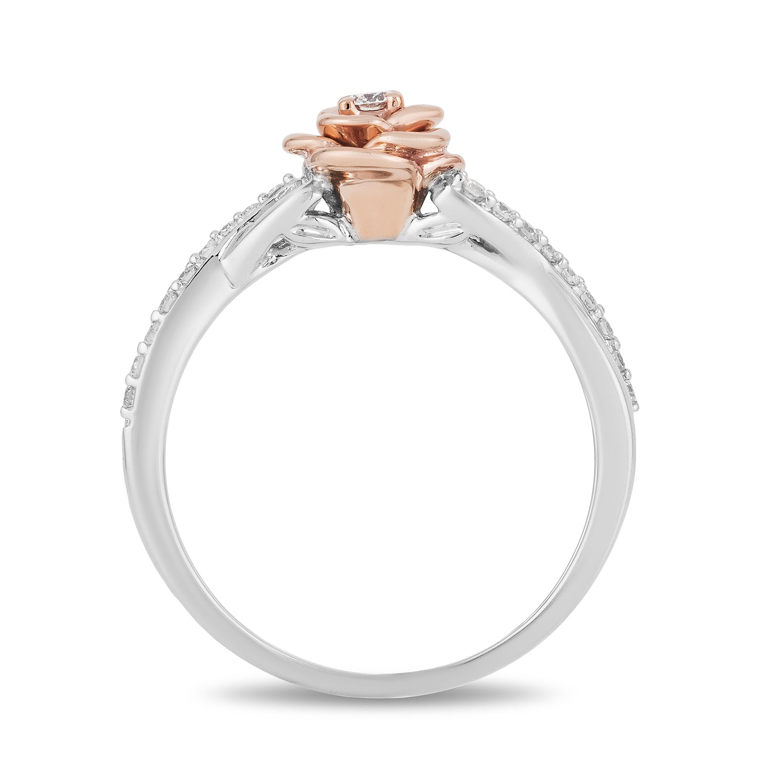 Buy Rose Gold Young Love Couple Rings - Silberry