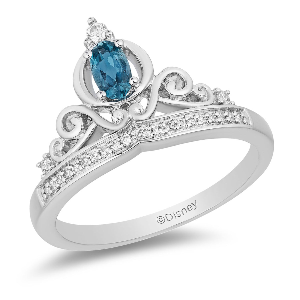 Disney enchanted cinderella hot sale carriage ring