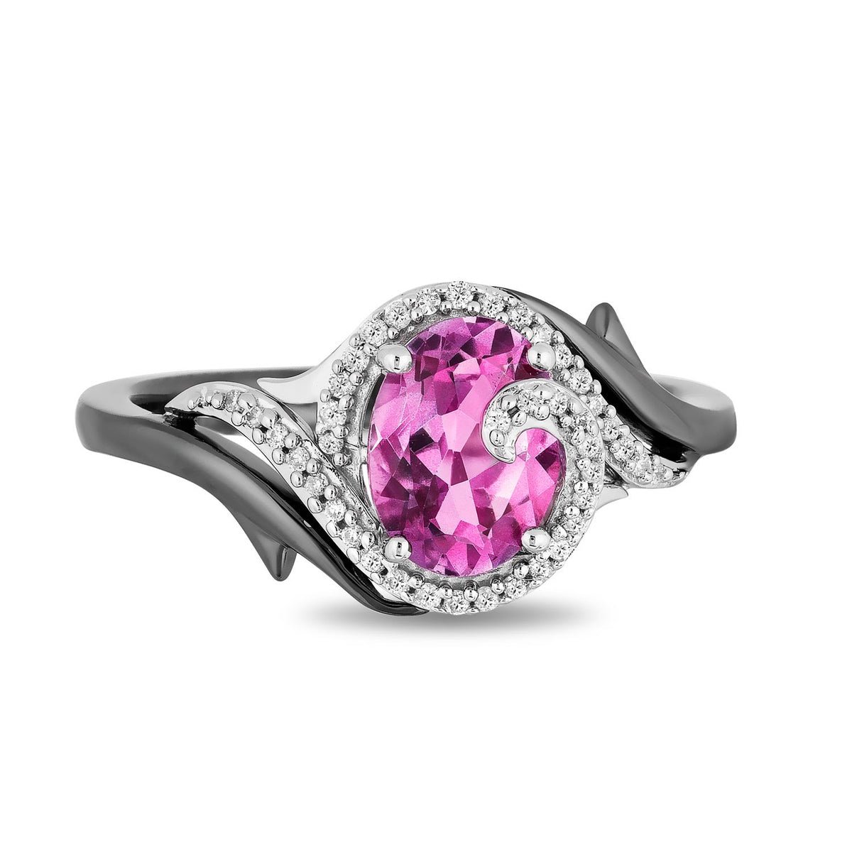 Maleficent pink topaz on sale ring