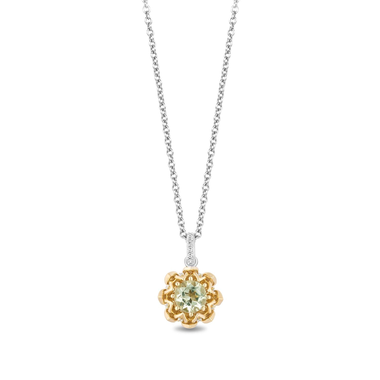 10k solid gold 1/8 2024 diamond pendant